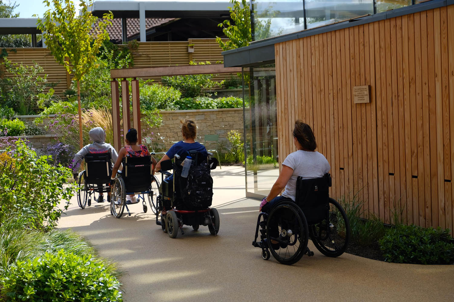 Spinal Injuries Centre garden